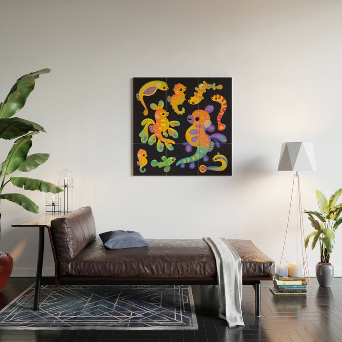 Pipefish Wood Wall Art Gallery Image 2