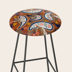 Celestial Sunset Leopard Cubs Stool Gallery Image 2