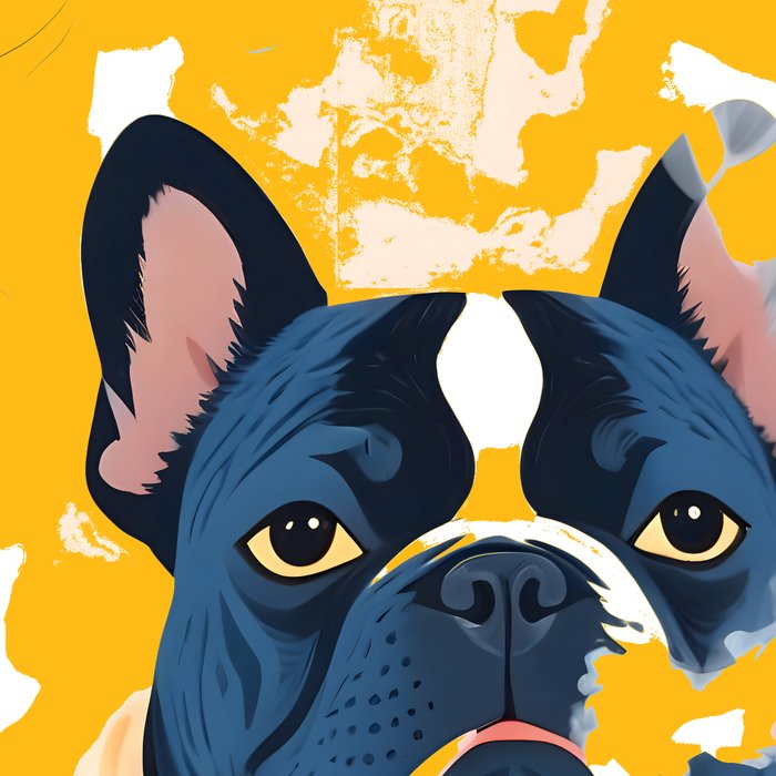 Should I Over Explain Myself or Remain Misunderstood? | Bulldog Pets Funny Quote, Typography Poster Saying Phrase, Cute Quirky Whimsical Dog Animals Naive Illustration Coffee Mug Gallery Image 2