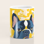 Should I Over Explain Myself or Remain Misunderstood? | Bulldog Pets Funny Quote, Typography Poster Saying Phrase, Cute Quirky Whimsical Dog Animals Naive Illustration Coffee Mug Gallery Image 4