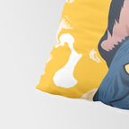 Should I Over Explain Myself or Remain Misunderstood? | Bulldog Pets Funny Quote, Typography Poster Saying Phrase, Cute Quirky Whimsical Dog Animals Naive Illustration Pillow Sham Gallery Image 4