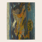 Canadian Landscape Oil Painting Franklin Carmichael Art Nouveau Post-Impressionism Grace Lake 1931 Poster Gallery Image 4
