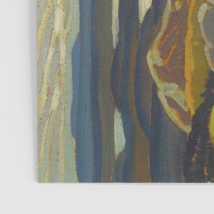 Canadian Landscape Oil Painting Franklin Carmichael Art Nouveau Post-Impressionism Grace Lake 1931 Poster Gallery Image 3