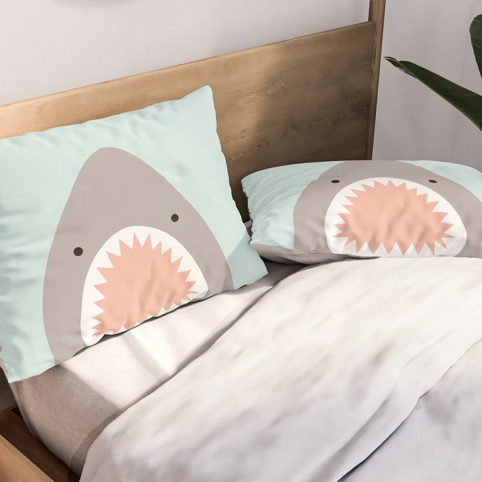 shark attack Pillow Sham Gallery Image 2