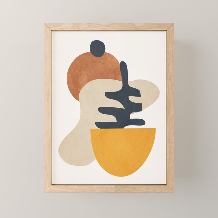Abstract Art / Shapes 36 Mini Art Print Gallery Image 1