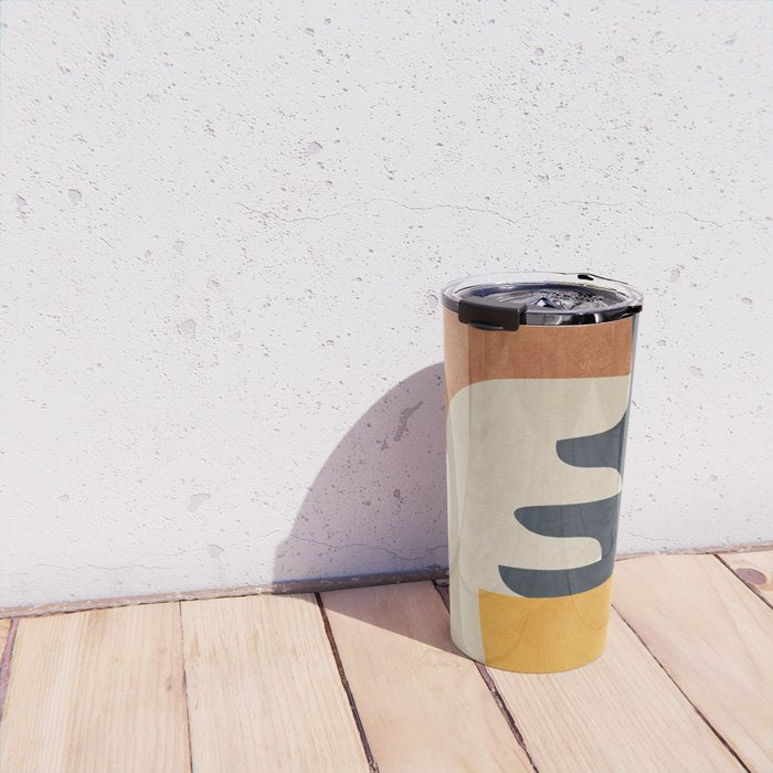 Abstract Art / Shapes 36 Travel Mug Gallery Image 4
