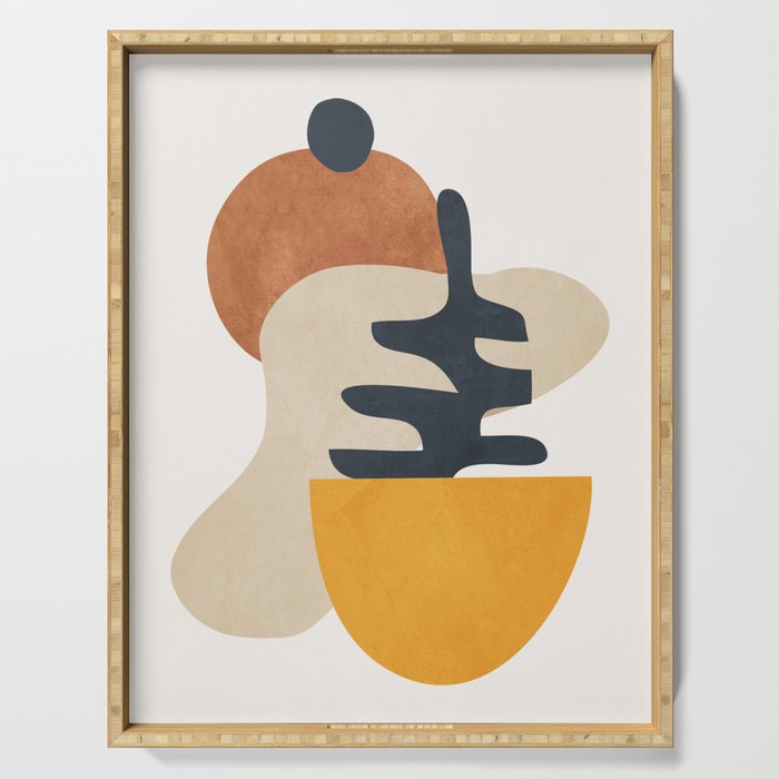 Abstract Art / Shapes 36 Serving Tray Gallery Image 1