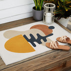 Abstract Art / Shapes 36 Outdoor Rug Gallery Image 2