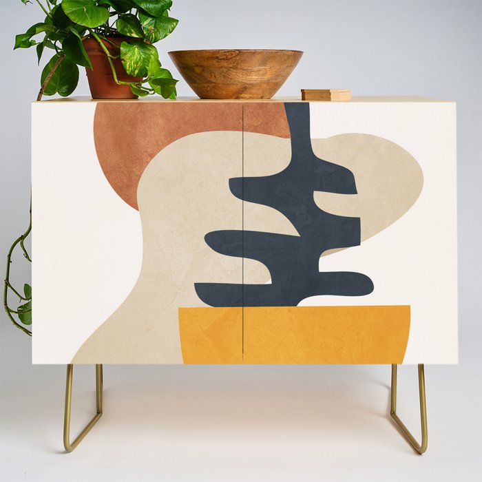 Abstract Art / Shapes 36 Credenza Gallery Image 1
