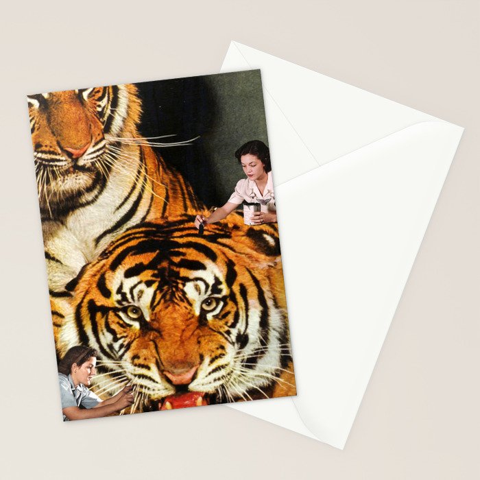 The Making of a Tiger Stationery Card Gallery Image 2