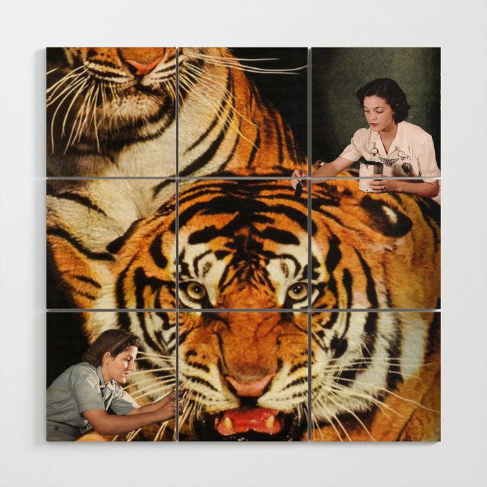 The Making of a Tiger Wood Wall Art Gallery Image 1