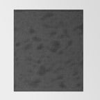 boho triangle stripes - charcoal Throw Blanket Gallery Image 2