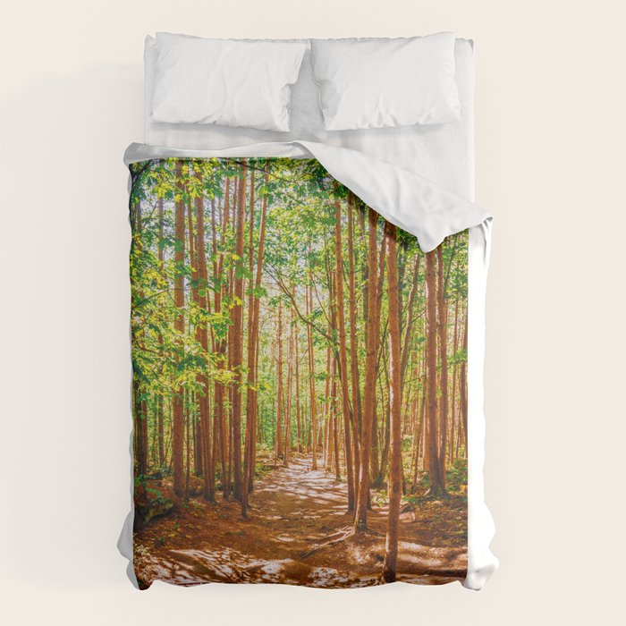 John Muir-And Into The Forest I Go To Lose My Mind And Find My Soul Duvet Cover Gallery Image 6