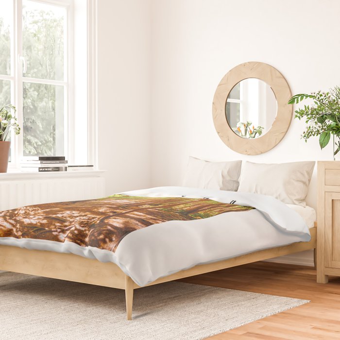 John Muir-And Into The Forest I Go To Lose My Mind And Find My Soul Duvet Cover Gallery Image 2