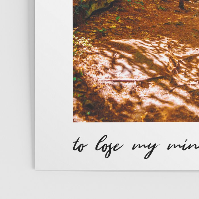 John Muir-And Into The Forest I Go To Lose My Mind And Find My Soul Poster Gallery Image 3