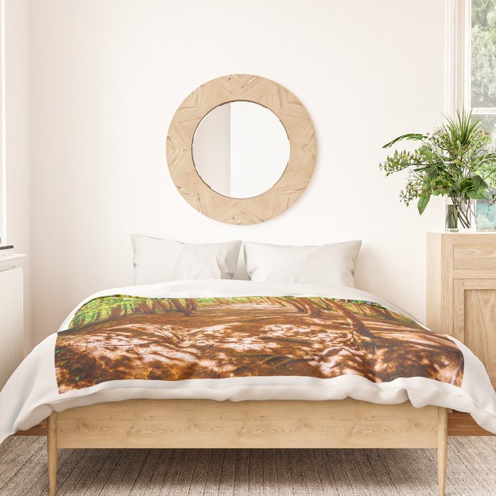 John Muir-And Into The Forest I Go To Lose My Mind And Find My Soul Duvet Cover Gallery Image 3