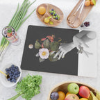 Hands With Flowers Cutting Board Gallery Image 2