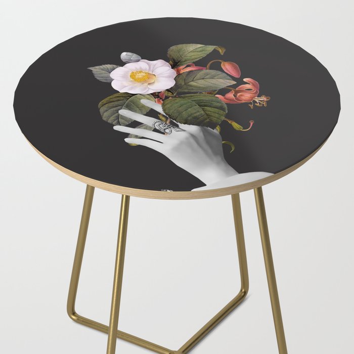 Hands With Flowers Side Table Gallery Image 2