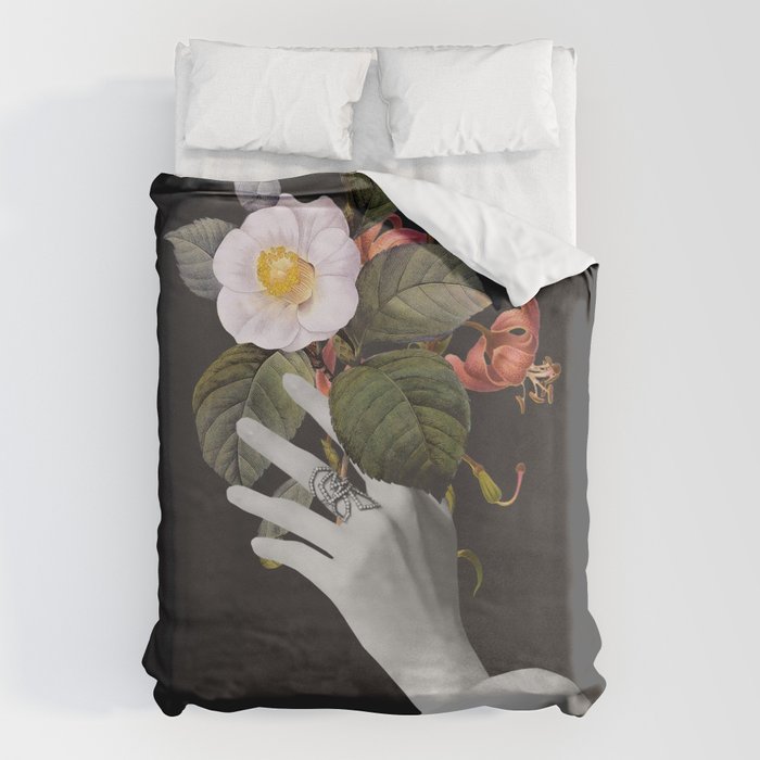 Hands With Flowers Duvet Cover Gallery Image 6