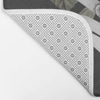 Hands With Flowers Bath Mat Gallery Image 2