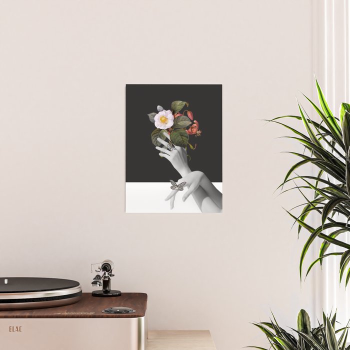 Hands With Flowers Poster Gallery Image 2