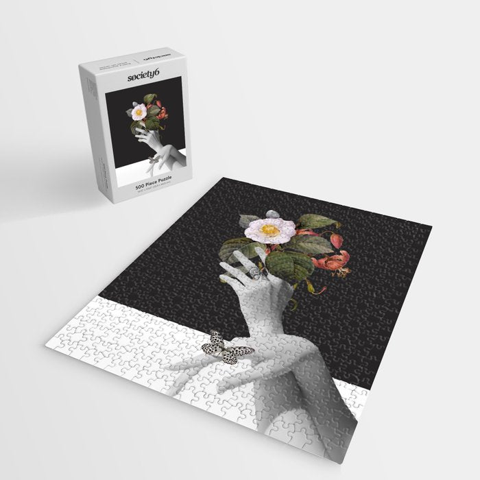 Hands With Flowers Jigsaw Puzzle Gallery Image 2