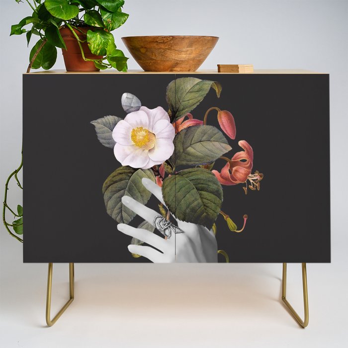 Hands With Flowers Credenza Gallery Image 1