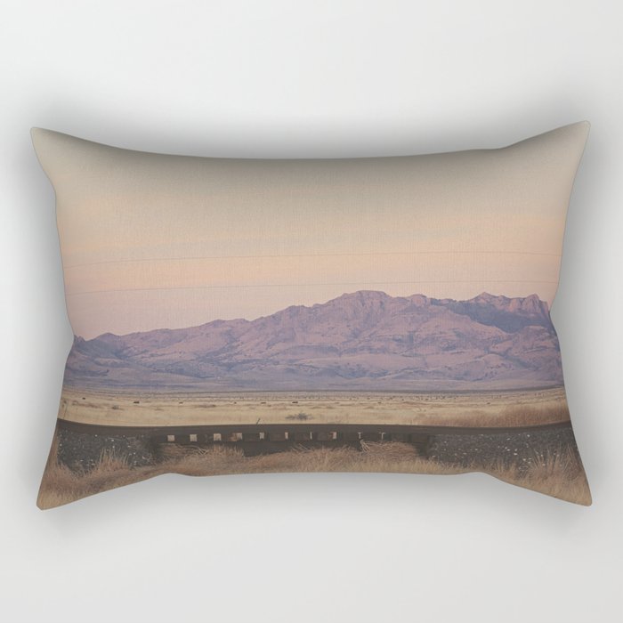 West Texas Sunset Rectangular Pillow Gallery Image 2
