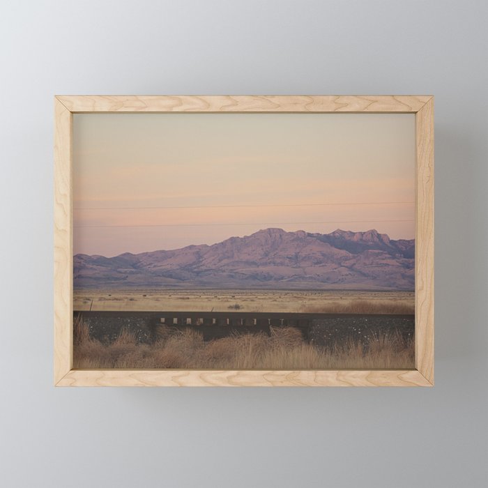 West Texas Sunset Mini Art Print Gallery Image 1