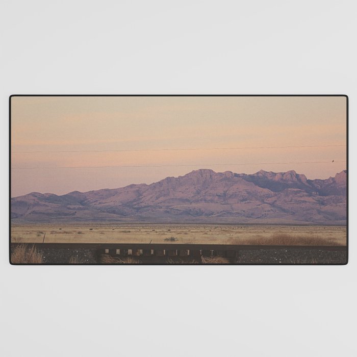 West Texas Sunset Desk Mat Gallery Image 3