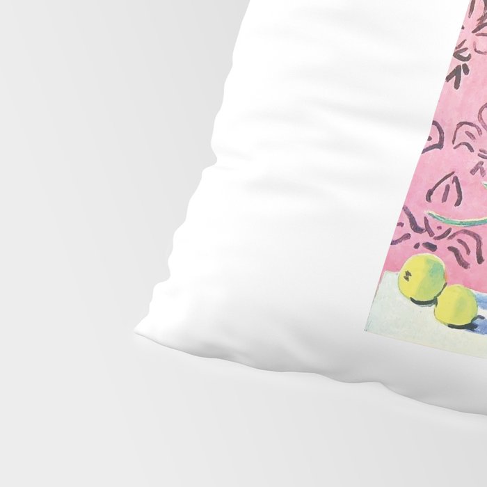 Lemons against Pink Background by Henri Matisse - Artwork Design Pillow Sham Gallery Image 4