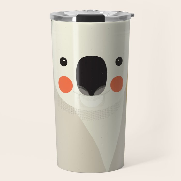 Koala, Animal Portrait Travel Mug Gallery Image 1