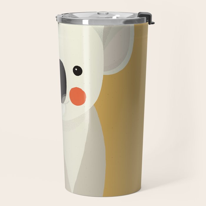 Koala, Animal Portrait Travel Mug Gallery Image 2