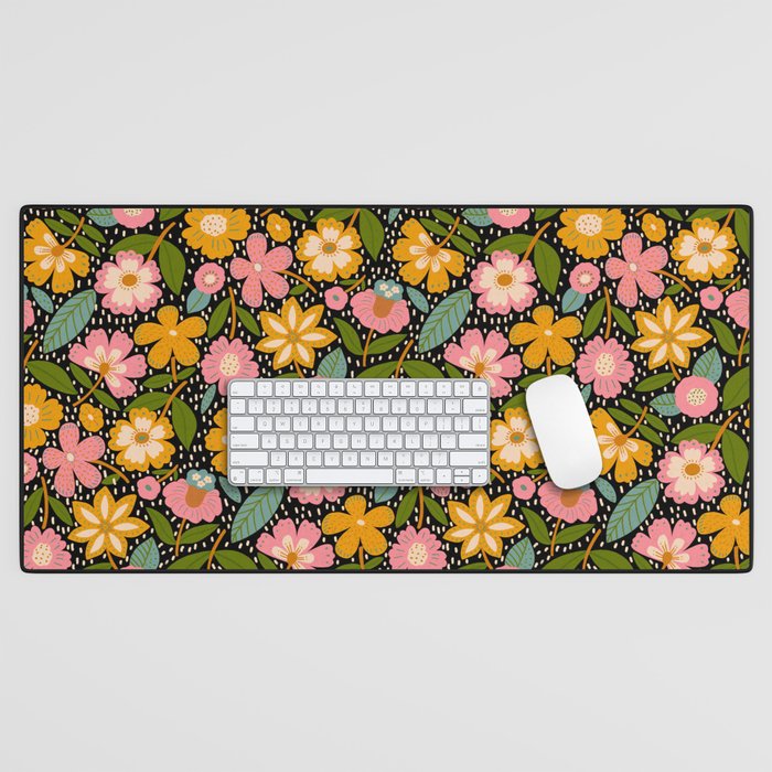 Floral Jungle  Desk Mat Gallery Image 1