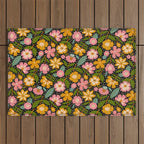 Floral Jungle  Outdoor Rug Gallery Image 1