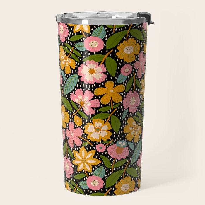 Floral Jungle  Travel Mug Gallery Image 2