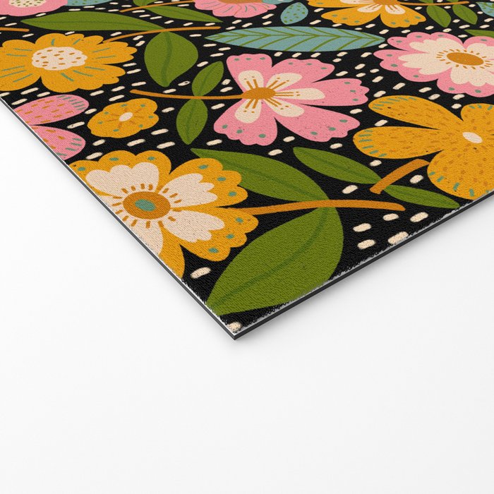 Floral Jungle  Welcome Mat Gallery Image 2
