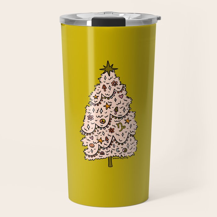 Capricorn Tree Travel Mug Gallery Image 1