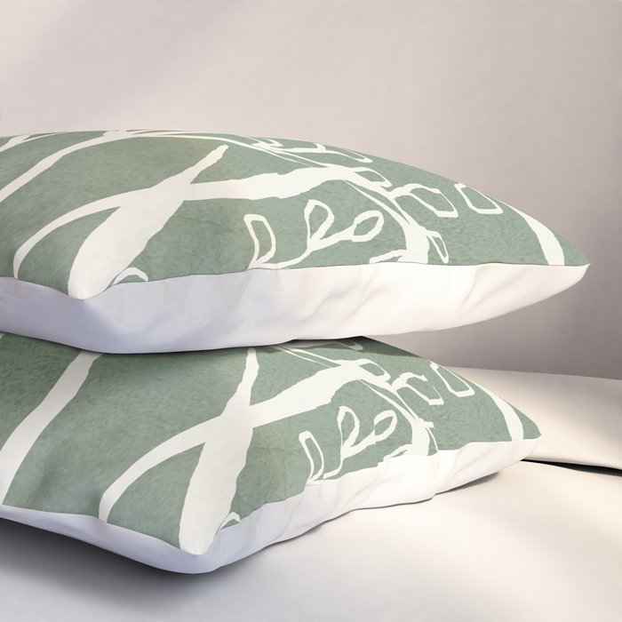 Birds on Branches 02 Pillow Sham Gallery Image 3