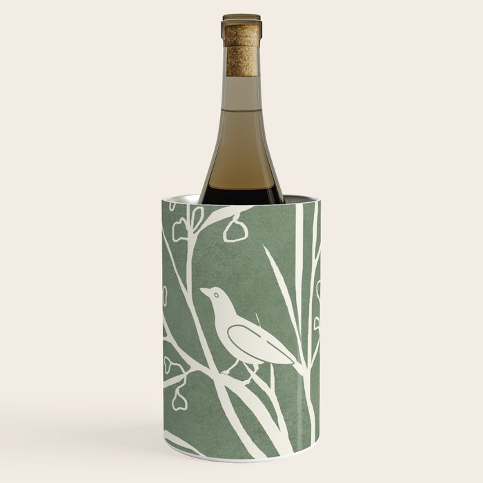 Birds on Branches 02 Wine Chiller Gallery Image 1