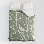 Birds on Branches 02 Duvet Cover Gallery Image 6