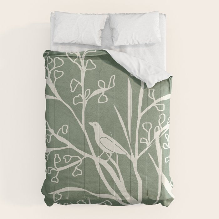 Birds on Branches 02 Comforter Gallery Image 6
