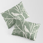 Birds on Branches 02 Pillow Sham Gallery Image 3