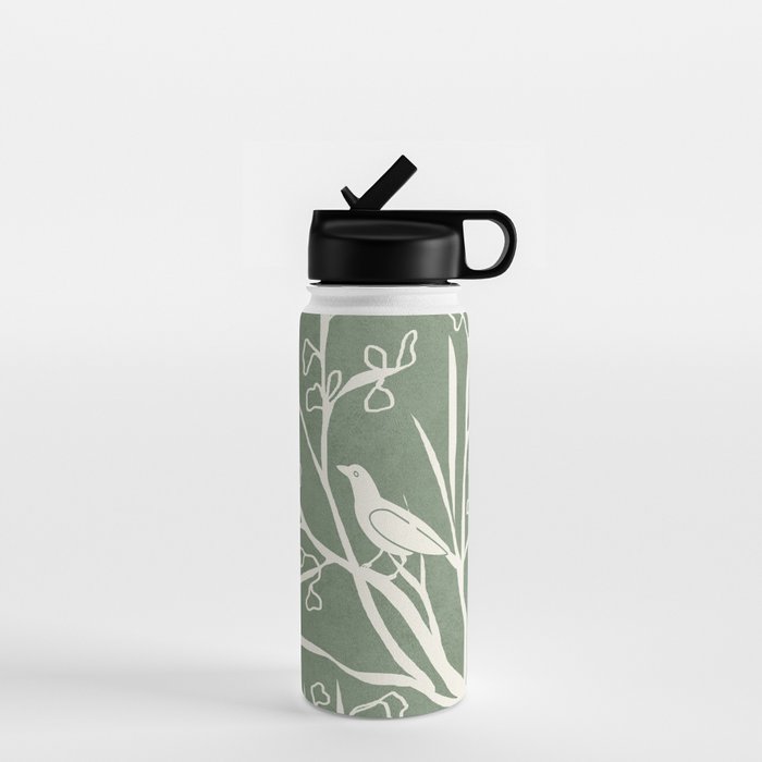 Birds on Branches 02 Water Bottle Gallery Image 1