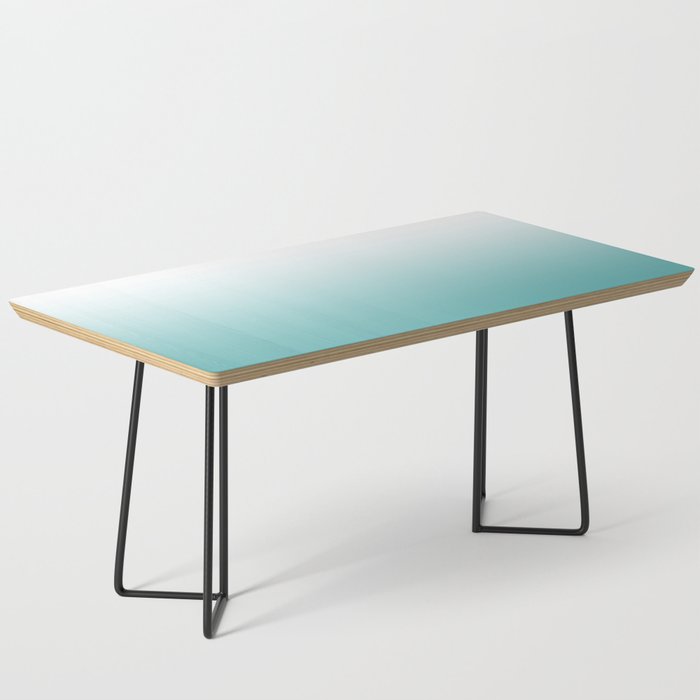 Light Teal Gradient Coffee Table Gallery Image 1