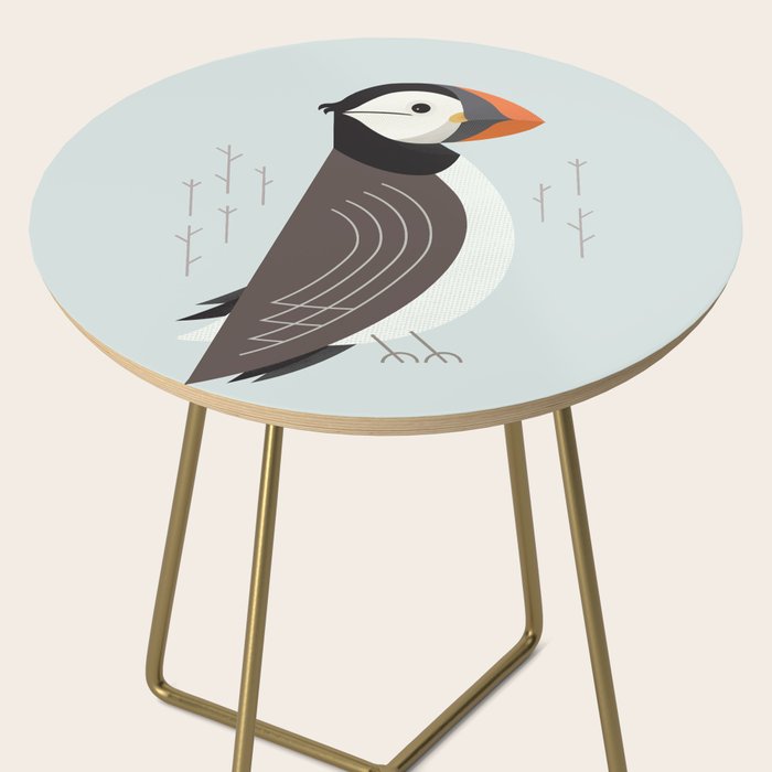 Atlantic Puffin, Bird of United Kingdom Side Table Gallery Image 2