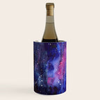 Nebula Galaxy Watercolor Space Sky Wine Chiller Gallery Image 2