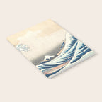The Great Wave Off Kanagawa by Katsushika Hokusai Thirty Six Views of Mount Fuji - The Great Wave Notebook Gallery Image 2