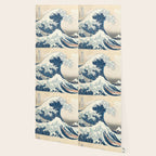 The Great Wave Off Kanagawa by Katsushika Hokusai Thirty Six Views of Mount Fuji - The Great Wave Wallpaper Gallery Image 2