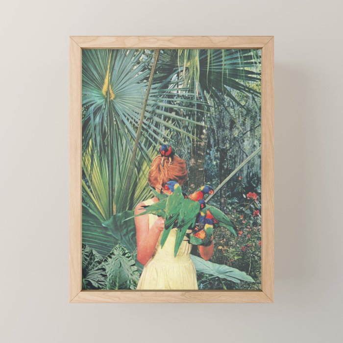 Hiding Mini Art Print Gallery Image 1